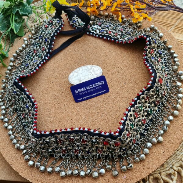 Ethnic Afghan Heavy Waist Belt with Intricate Traditional Detailing