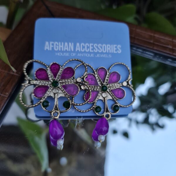 Vintage Gulabi Studs with Elegant Traditional Detailing