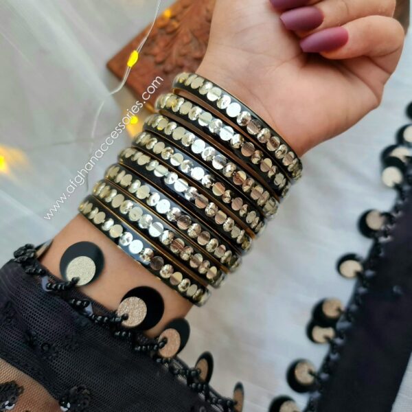 Jaipuri Shanghai Bangle Set for Women with Traditional Design