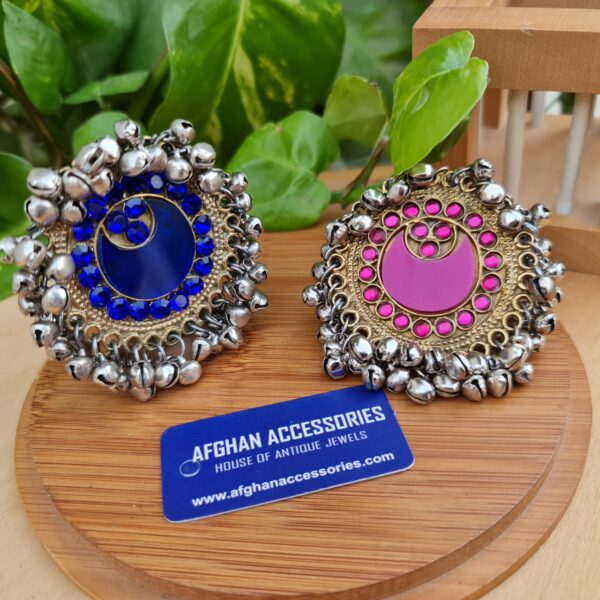 Vintage Oversized Ring with Intricate Handcrafted Traditional Design
