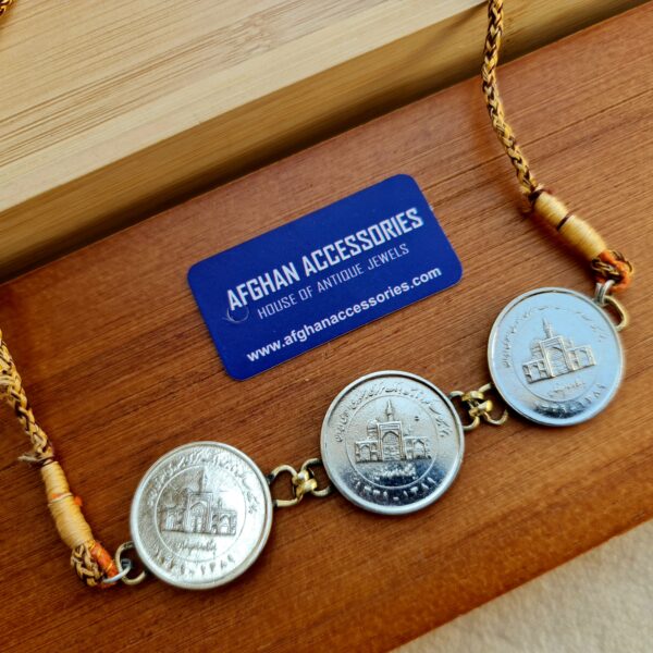 Vintage Coin Choker with Antique Coin Design