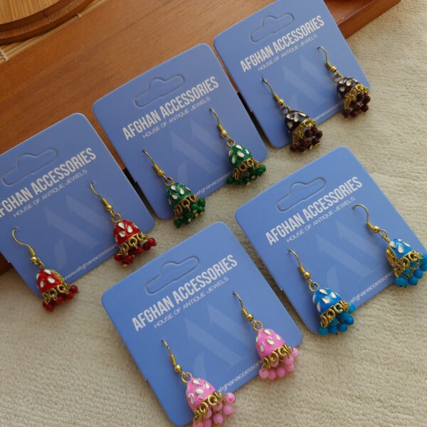 Antique Mini Jhumki with Delicate Traditional Design