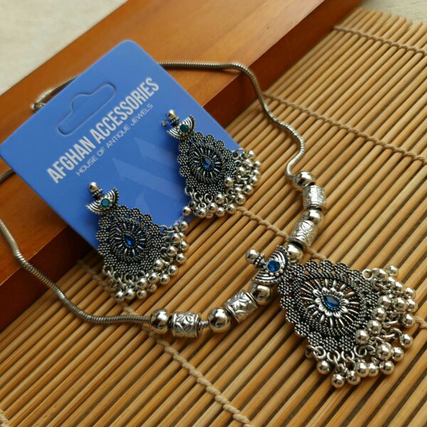 Antique oxidized jewellery set