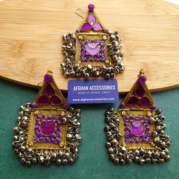 Ethnic vintage Chorus jhoomer with earrings
