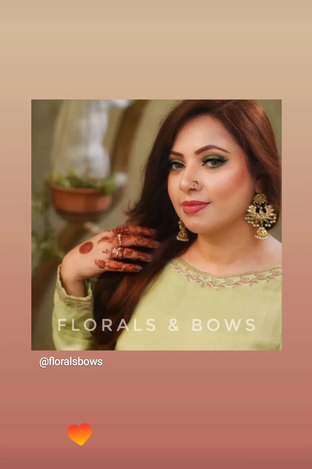 Customer wearing Afghan Accessories
